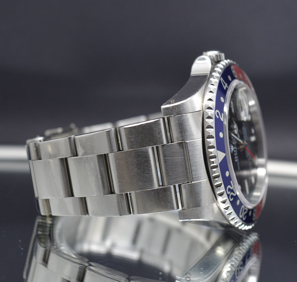 Rolex GMT 16700 pepsi FULL SET UNPOLISHED LAST GENERATION