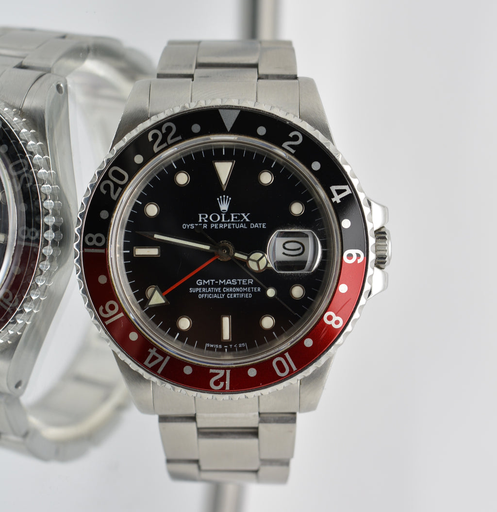 Rolex GMT 16760 Fat Lady Full Set box and papers 1987