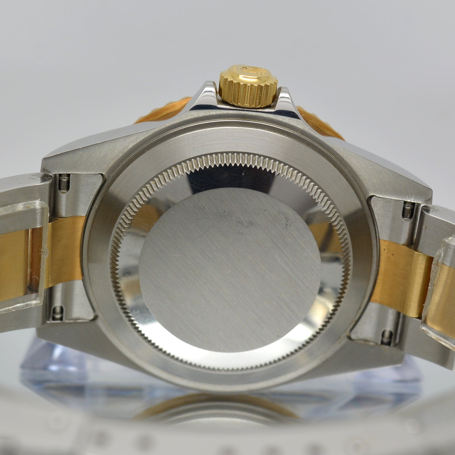 Rolex Submariner 16613 2 Tone blue Full Set box and papers unpolished