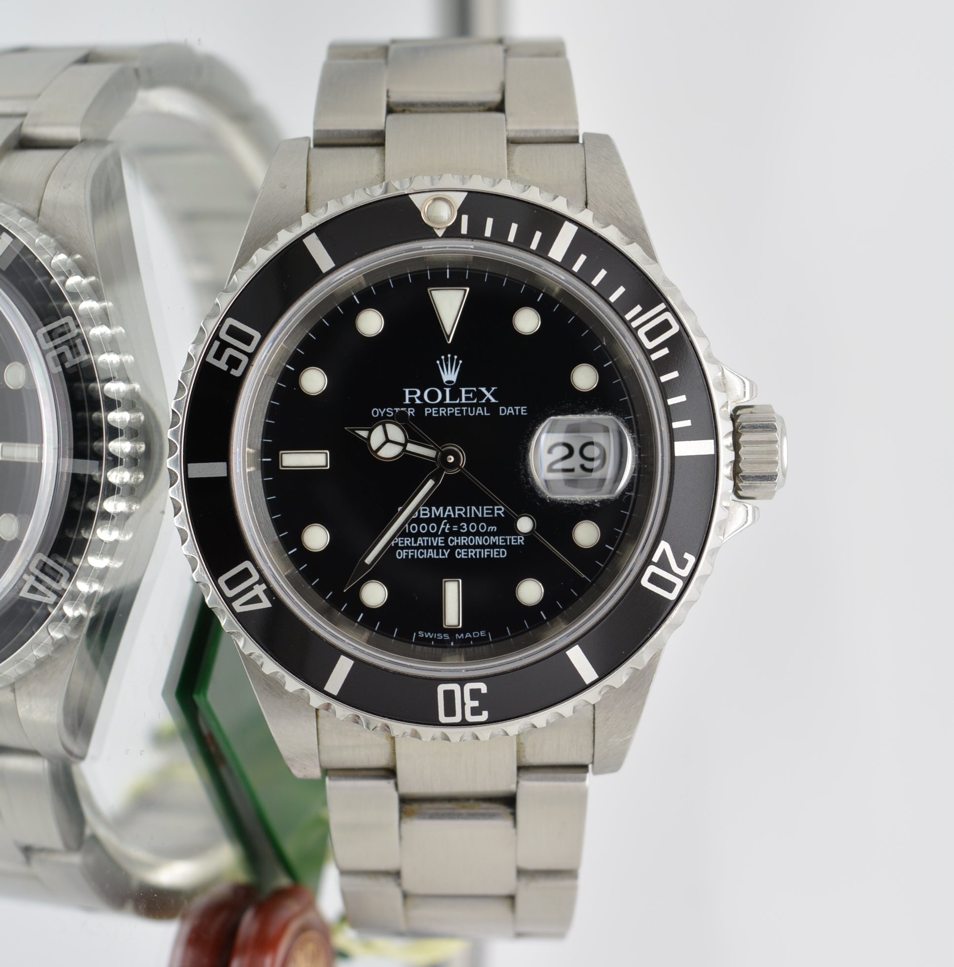 Rolex Submariner 16610 Z Serial Full Set  unpolished