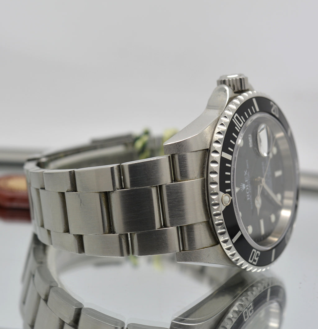 Rolex Submariner 16610 Z Serial Full Set  unpolished