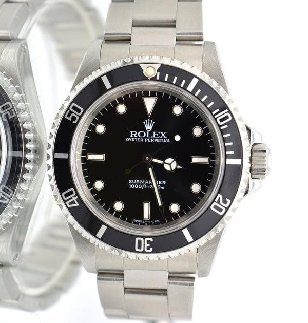 Rolex Submariner No Date 14060 Full Set with Papers