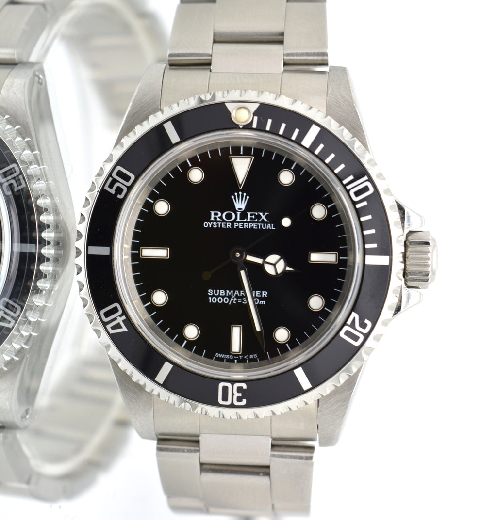 Rolex Submariner No Date 14060 Full Set with Papers