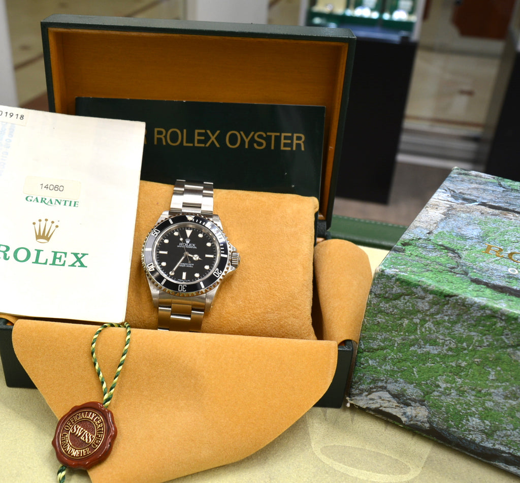 Rolex Submariner No Date 14060 Full Set with Papers