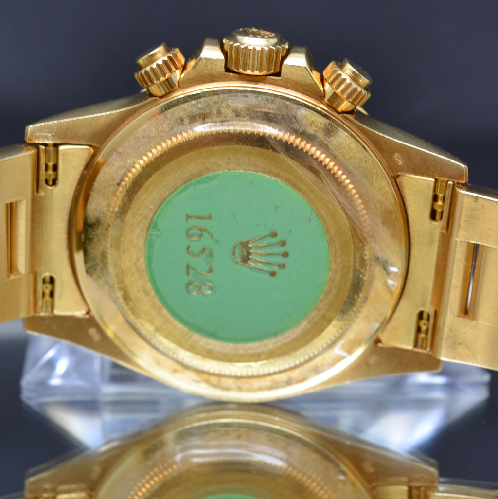 Rolex Daytona 16528 Zenith Factory Diamonds Dial Full Set – Unpolished
