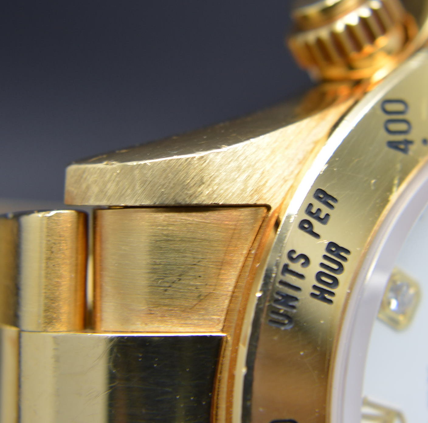 Rolex Daytona 16528 Zenith Factory Diamonds Dial Full Set – Unpolished