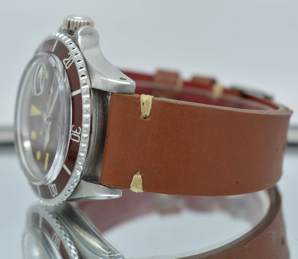 Rolex Red Submariner 1680 Tropical dial and bezel chocolate Brown