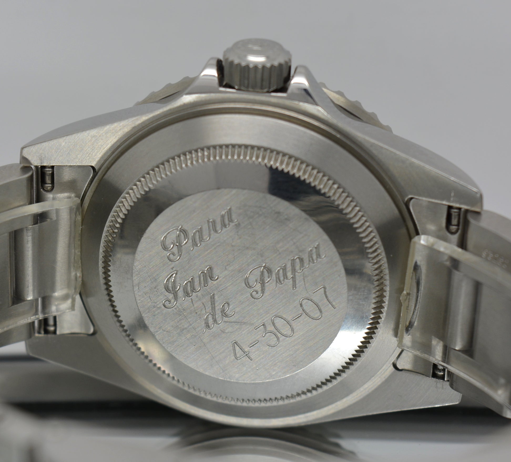 Rolex Submariner 16610 LV 50th anniversary Fat four 2004