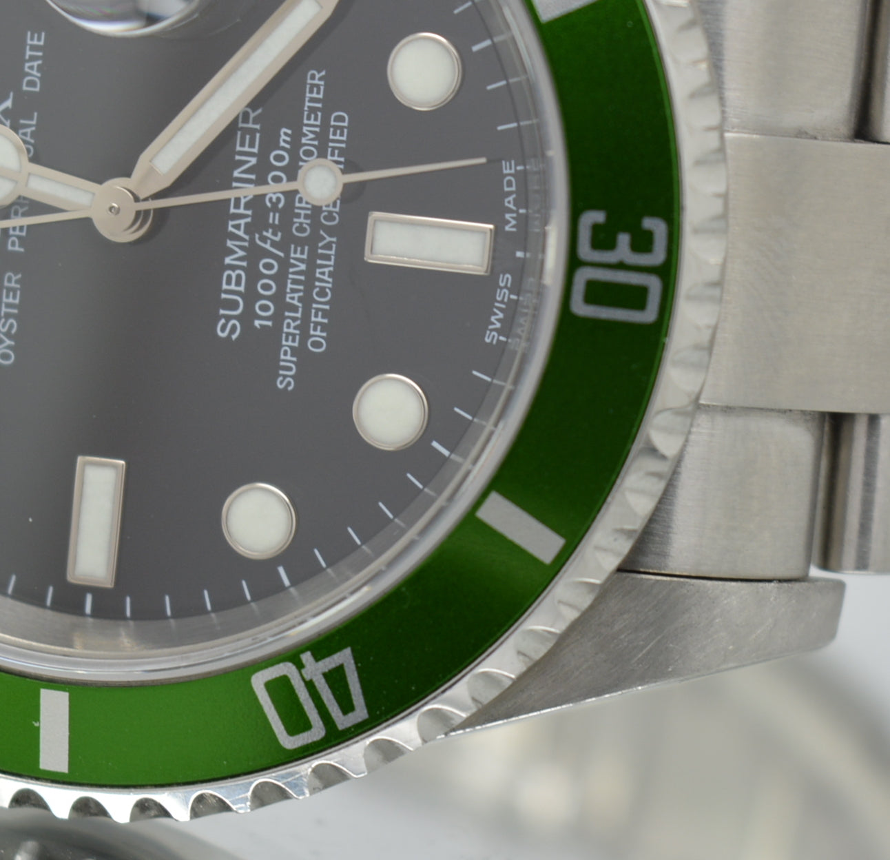Rolex Submariner 16610 LV 50th anniversary Fat four 2004