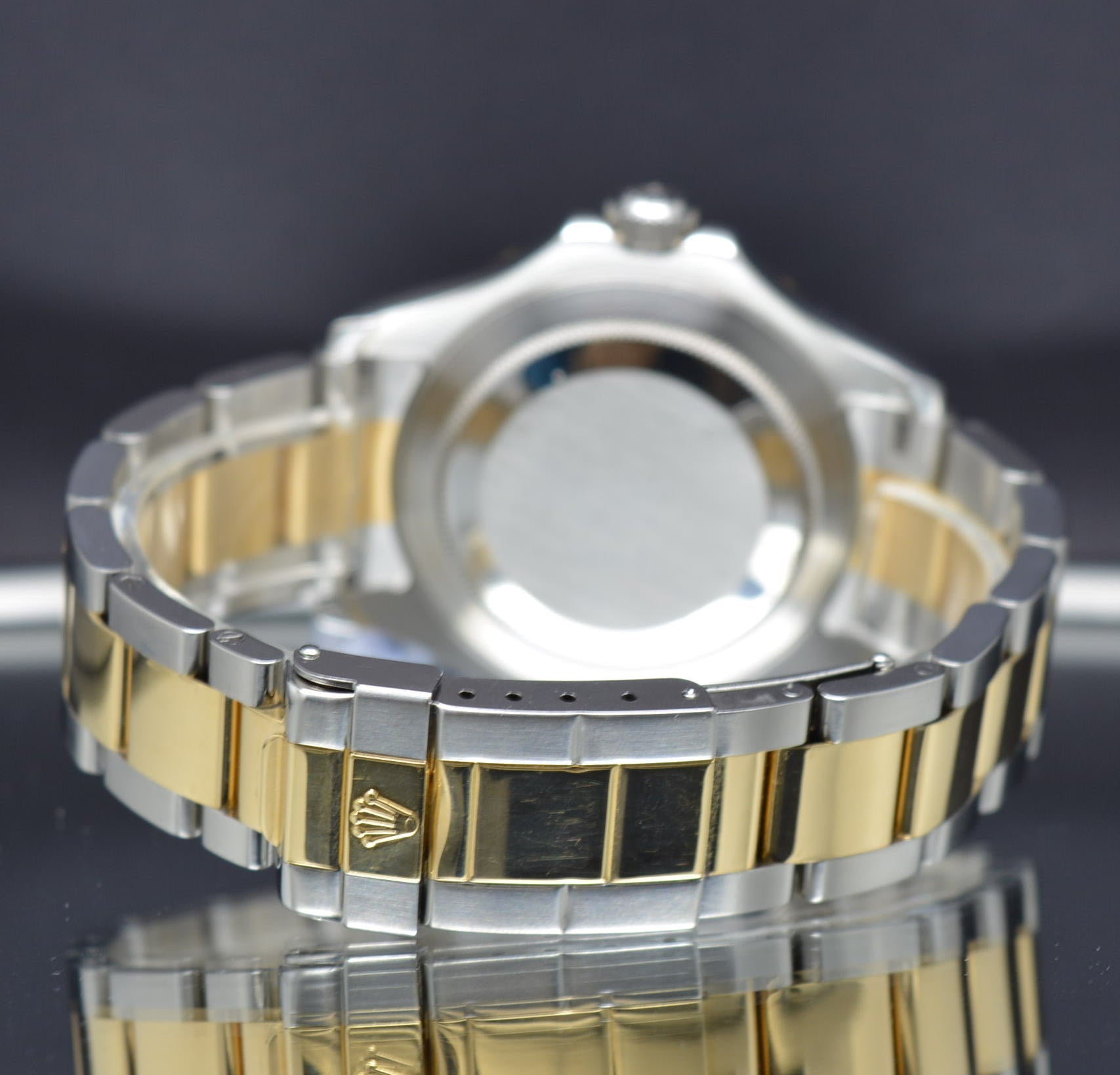 Rolex Yacht-Master 16613 2 tone 40mm engraved bezel