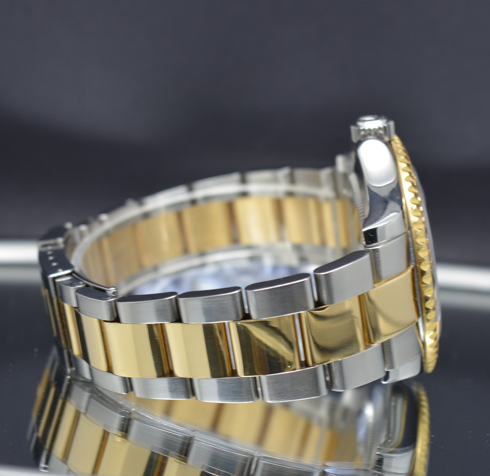 Rolex Yacht-Master 16613 2 tone 40mm engraved bezel