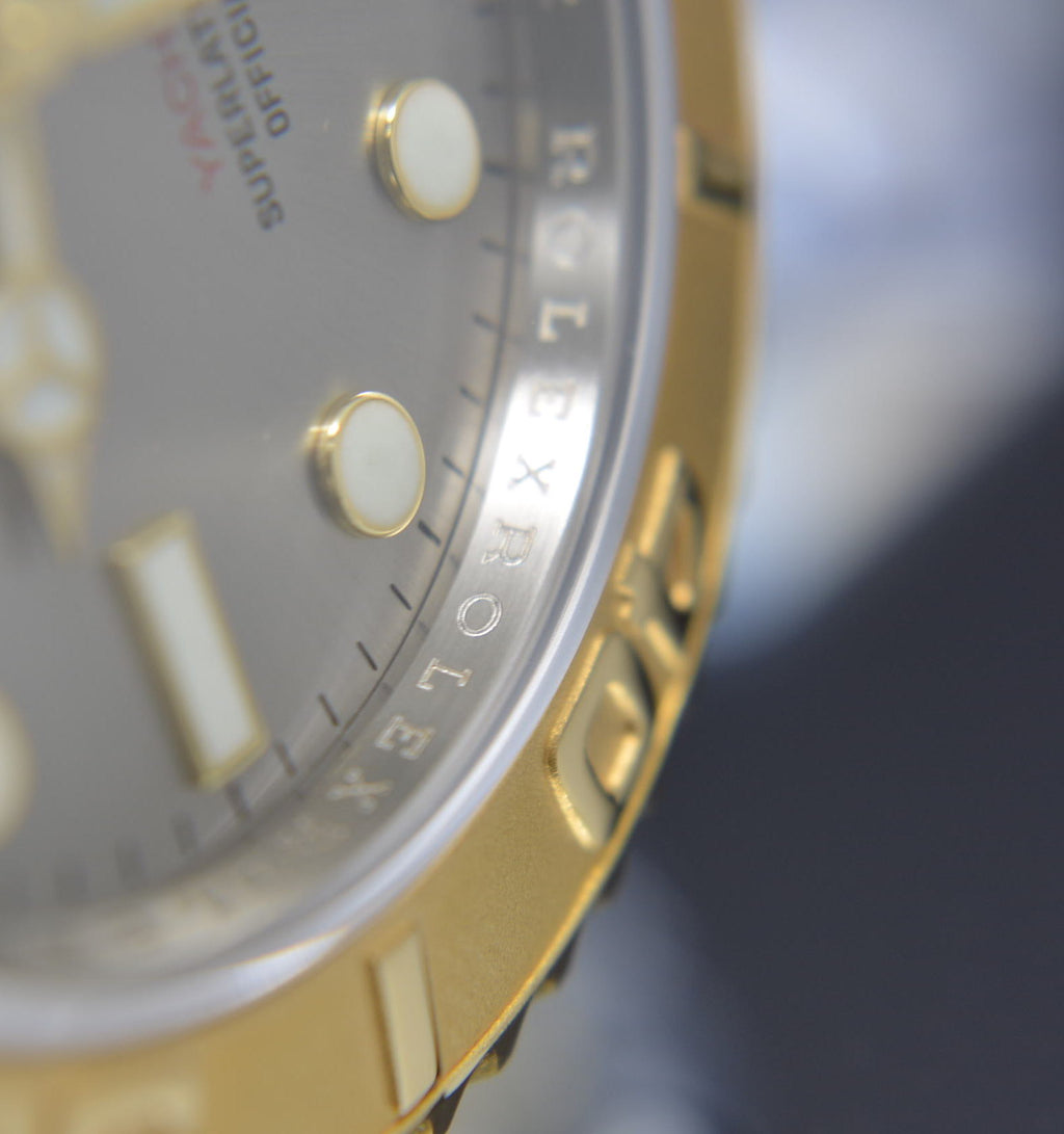Rolex Yacht-Master 16613 2 tone 40mm engraved bezel
