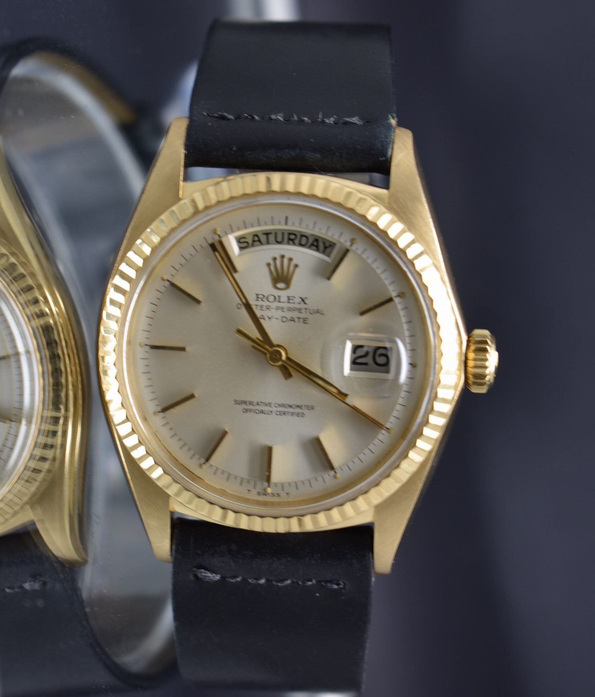 Rolex Vintage Day-Date 1803 Solid Gold 18k with Creamy Dial