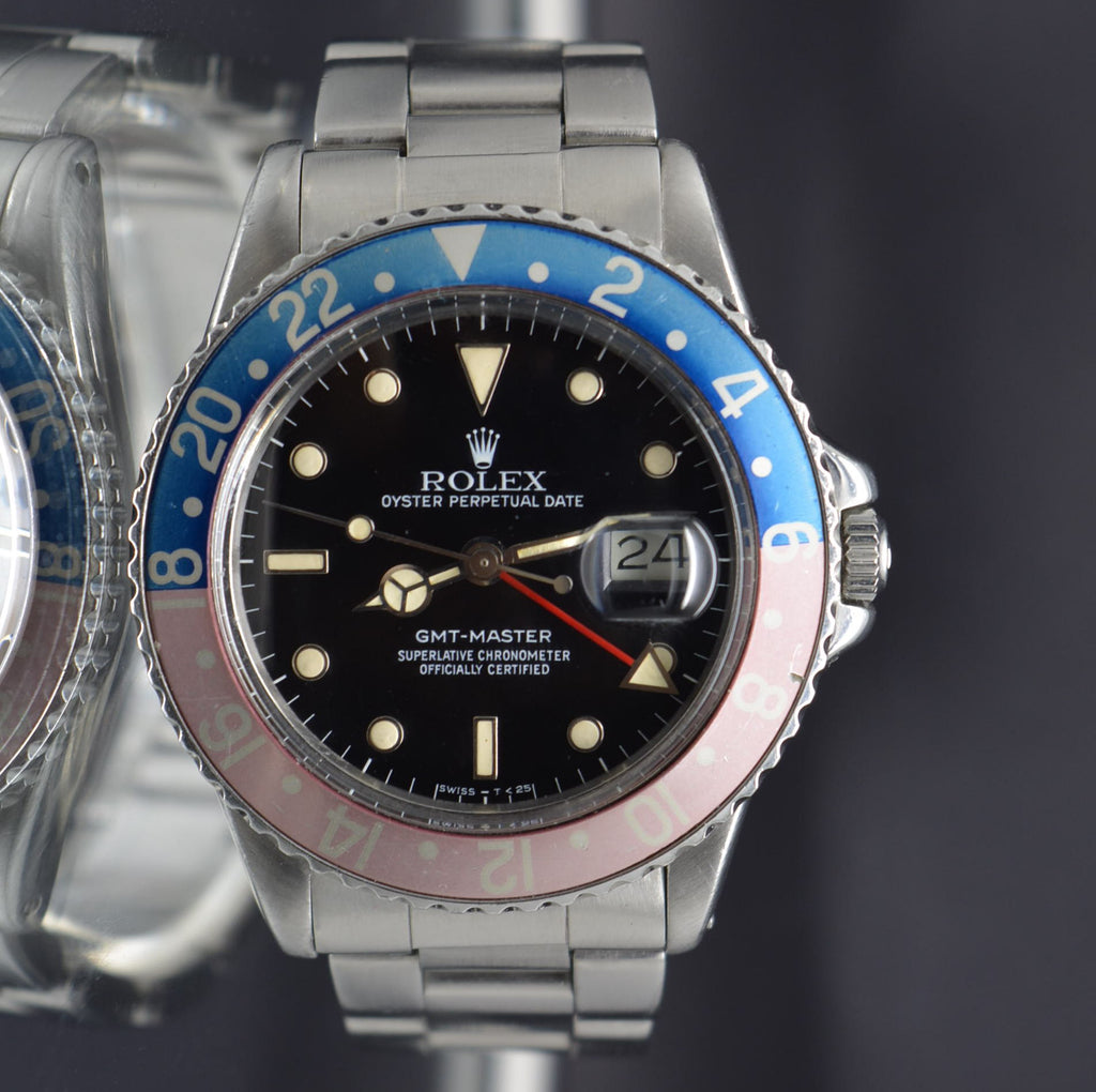 Rolex 16750 Gmt Master plastic Box & Papers 1980’s