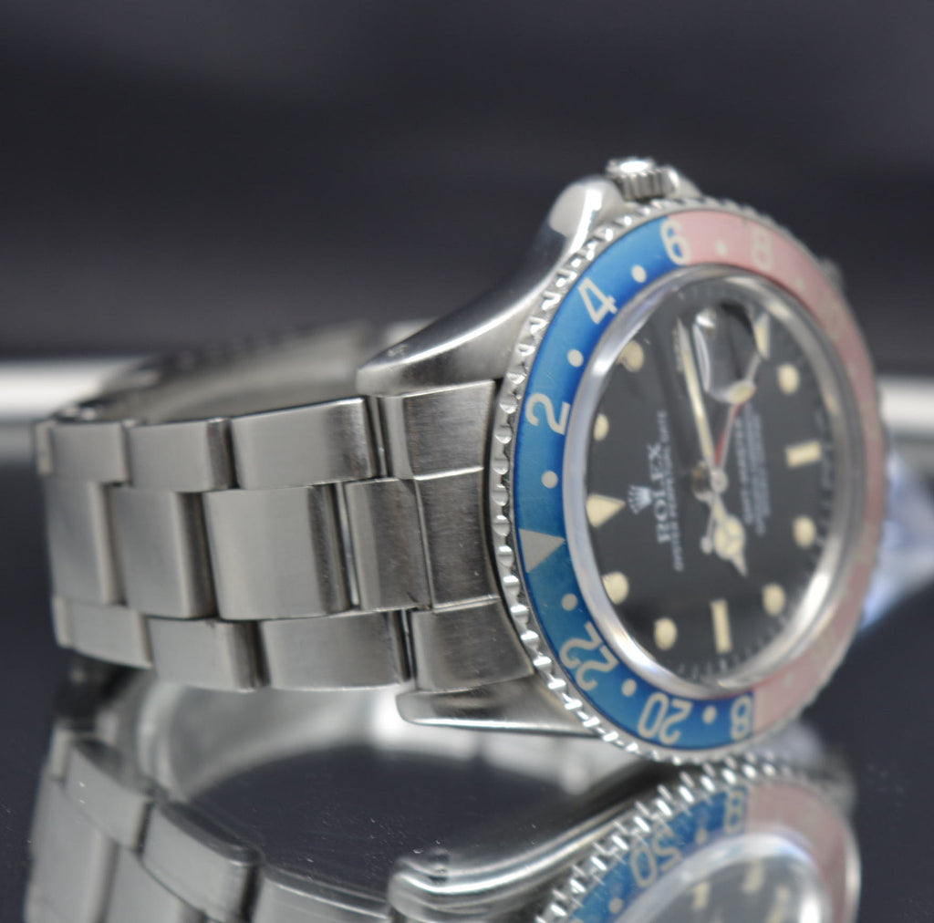 Rolex 16750 Gmt Master plastic Box & Papers 1980’s