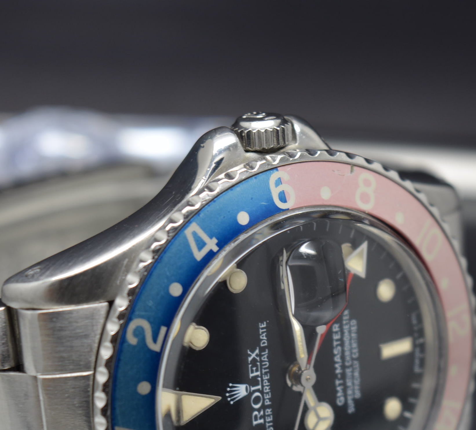 Rolex 16750 Gmt Master plastic Box & Papers 1980’s