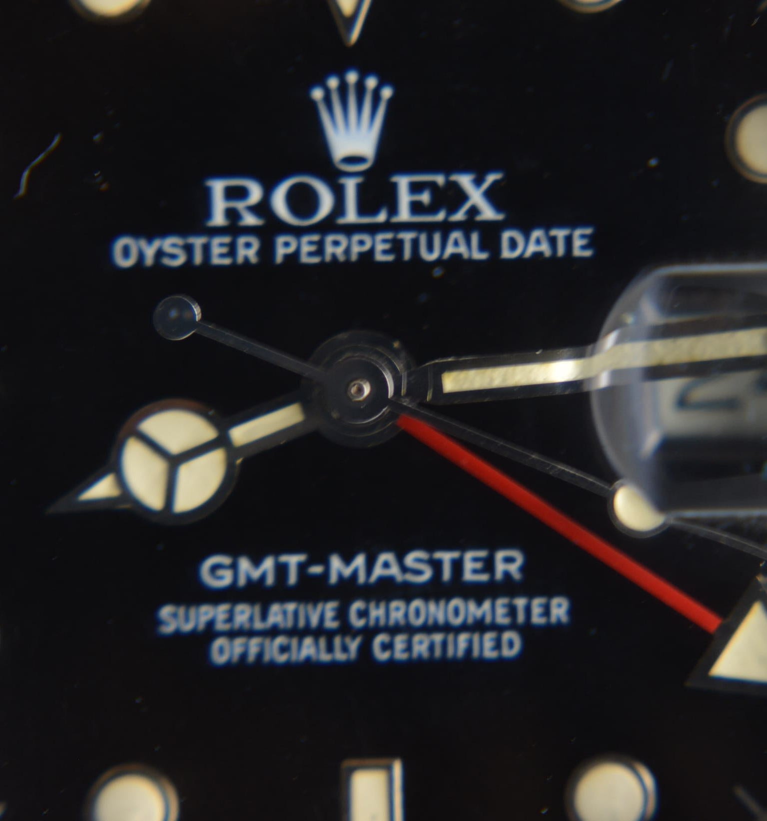 Rolex 16750 Gmt Master plastic Box & Papers 1980’s