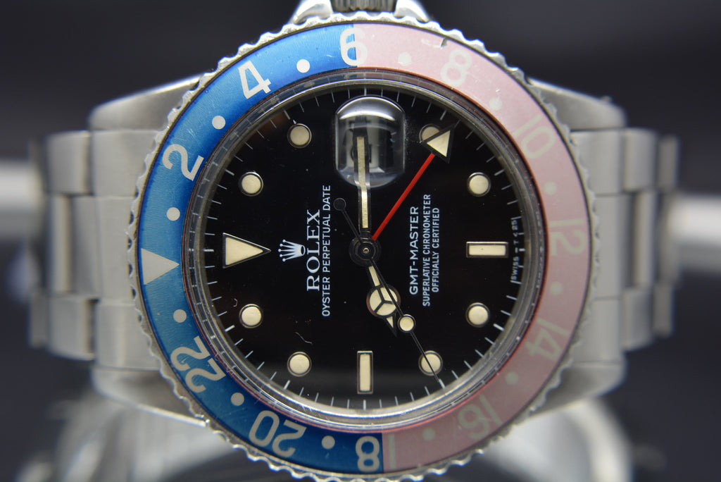 Rolex 16750 Gmt Master plastic Box & Papers 1980’s