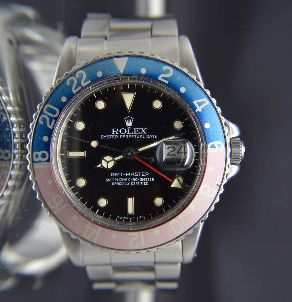 Rolex 16750 Gmt Master plastic Box & Papers 1980’s
