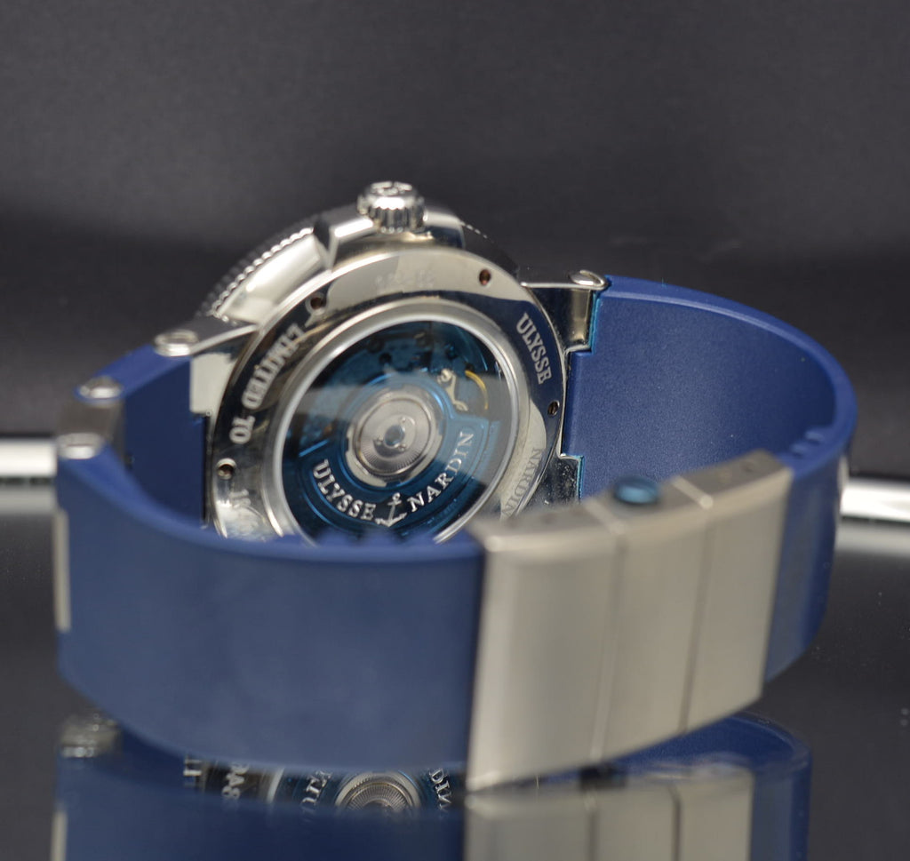Ulysse Nardin Maxi Marine Chronometer Blue Wave Dial Limited Edition