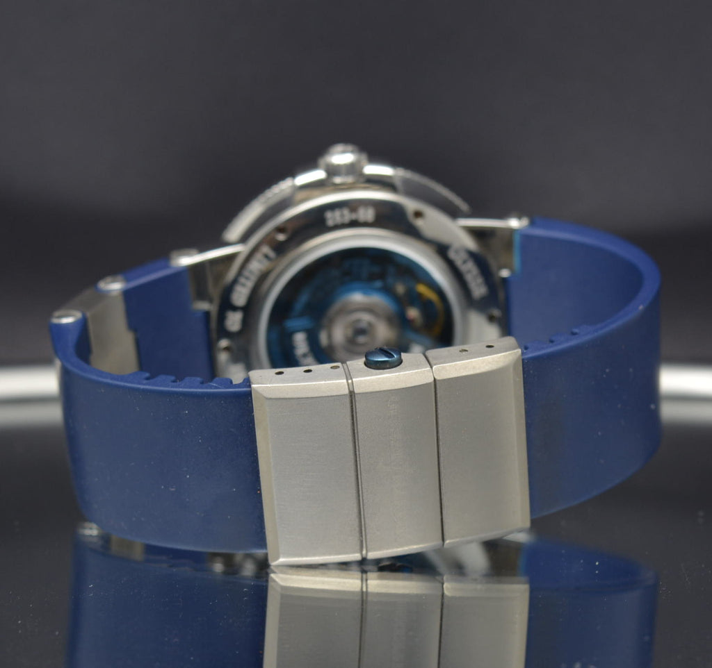 Ulysse Nardin Maxi Marine Chronometer Blue Wave Dial Limited Edition