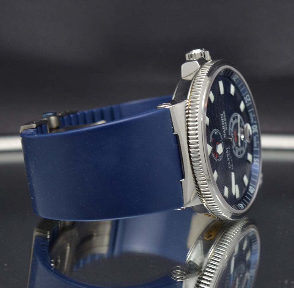 Ulysse Nardin Maxi Marine Chronometer Blue Wave Dial Limited Edition