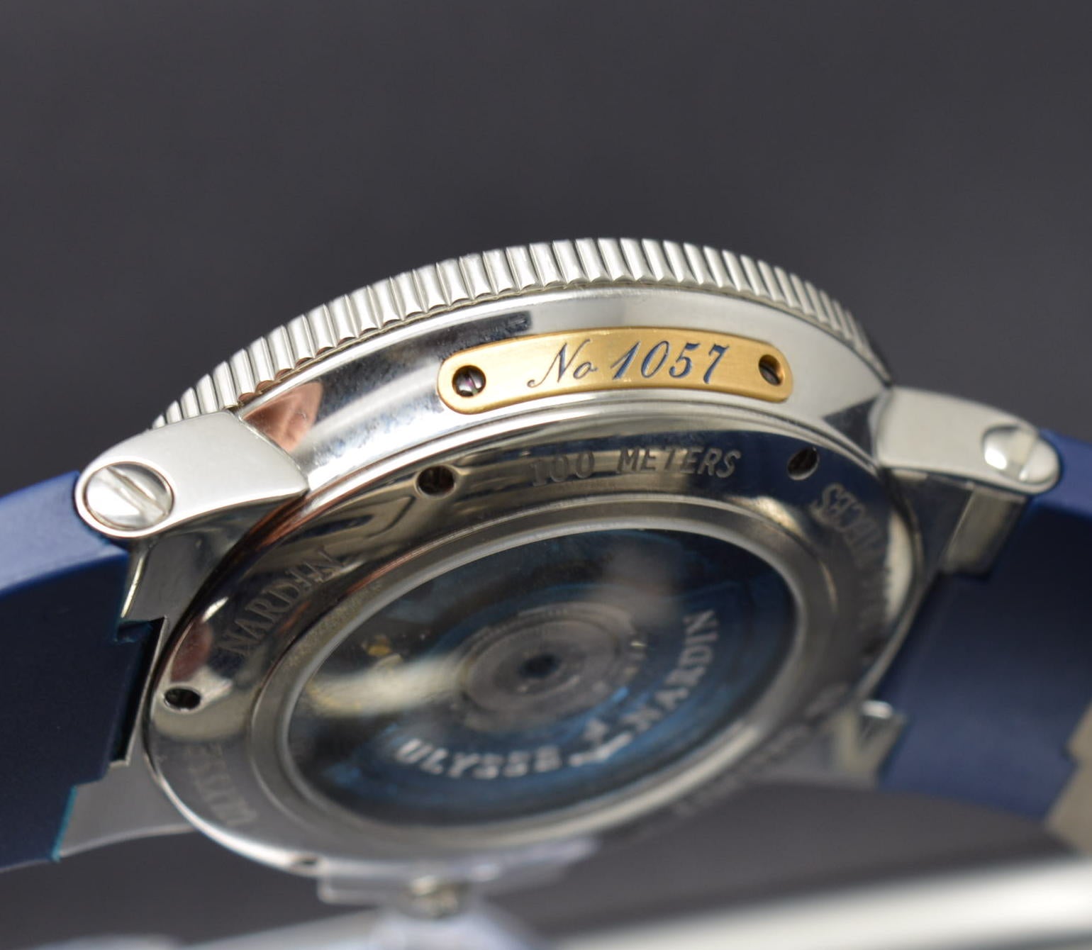 Ulysse Nardin Maxi Marine Chronometer Blue Wave Dial Limited Edition