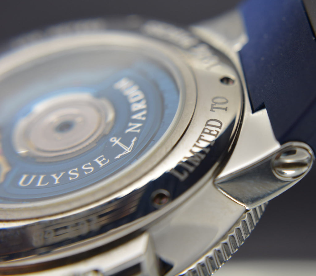 Ulysse Nardin Maxi Marine Chronometer Blue Wave Dial Limited Edition