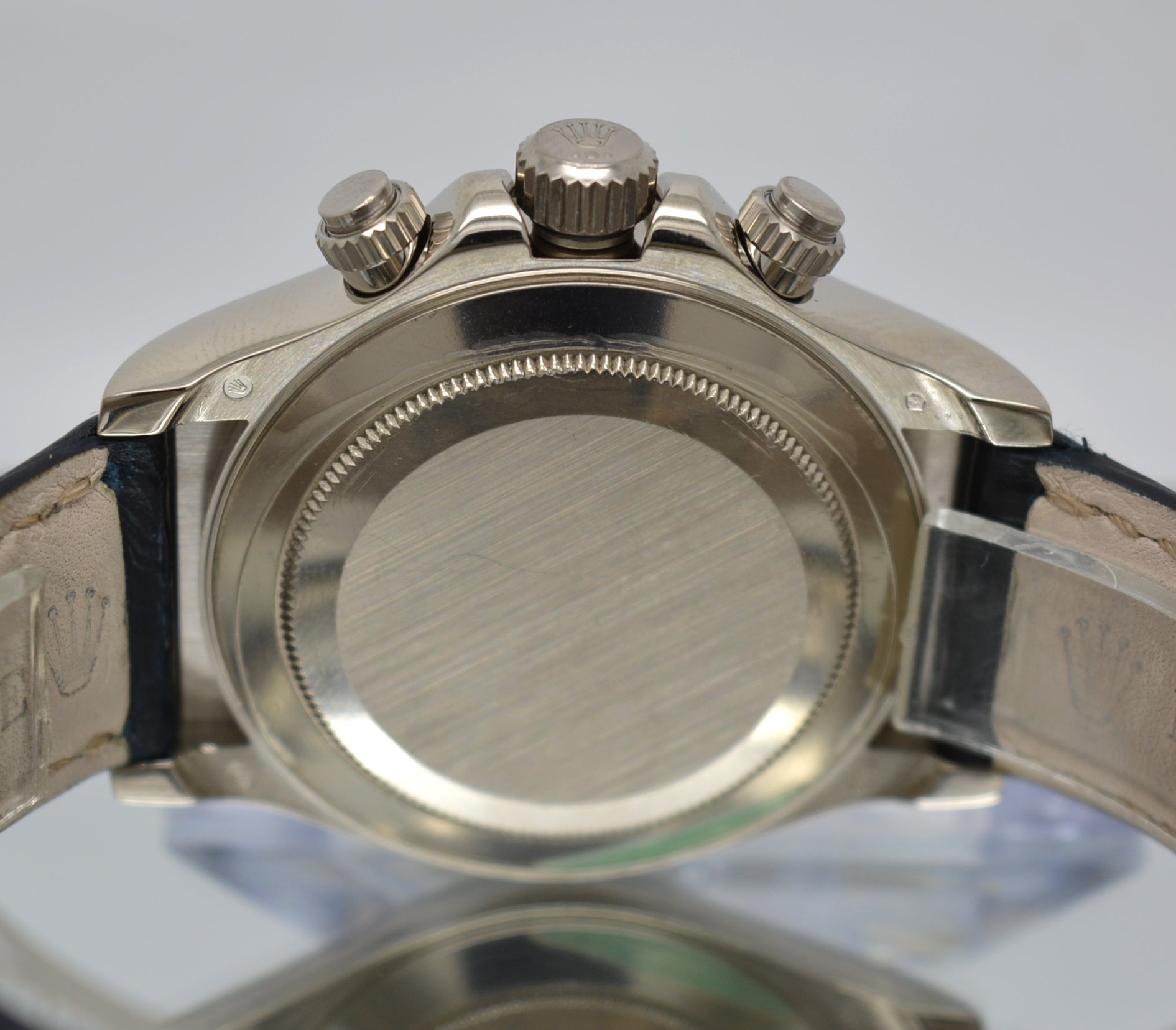 Rolex 116519 Daytona White Gold 18k Box and Card engraving Full Sodalite Dial