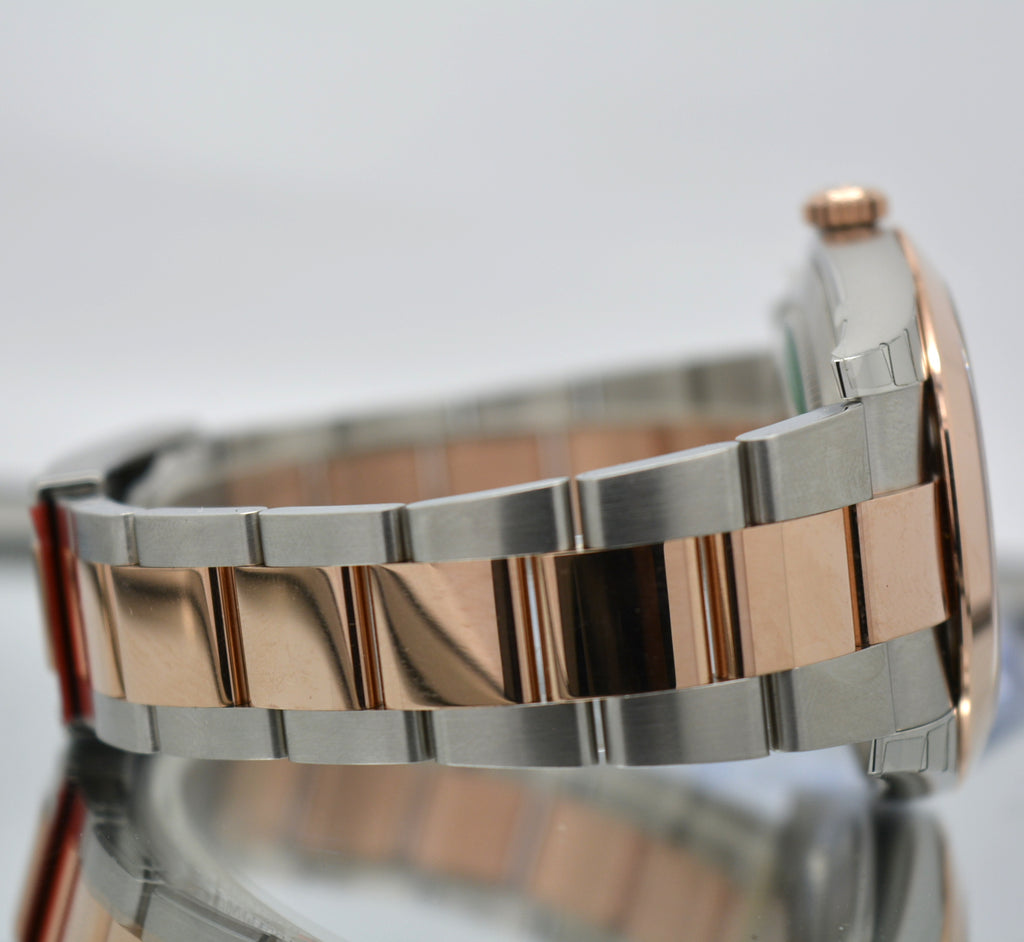 Unworn Rolex 126301 Datejust II 41mm Rose Gold pink Factory Diamonds 2017