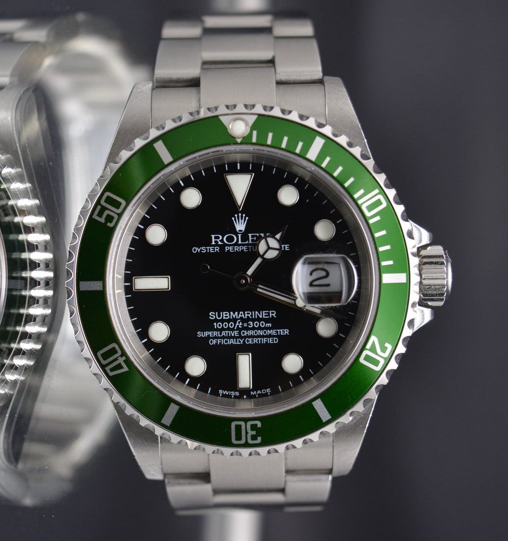 Rolex Submariner F 2003 Anniversary Fat Four– unpolished MK1