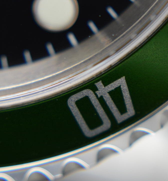 Rolex Submariner F 2003 Anniversary Fat Four– unpolished MK1