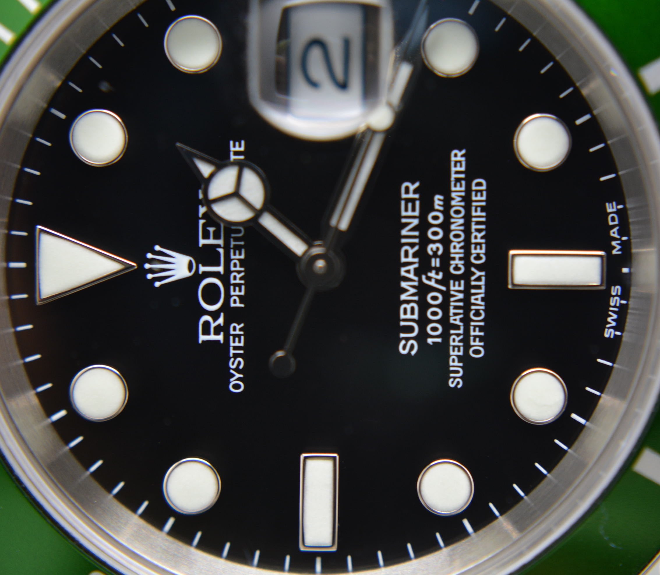 Rolex Submariner F 2003 Anniversary Fat Four– unpolished MK1