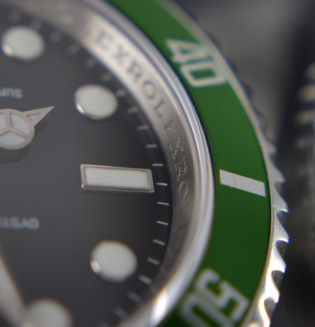 Rolex Submariner 16610LV Anniversary Engraved – unpolished Double Serial