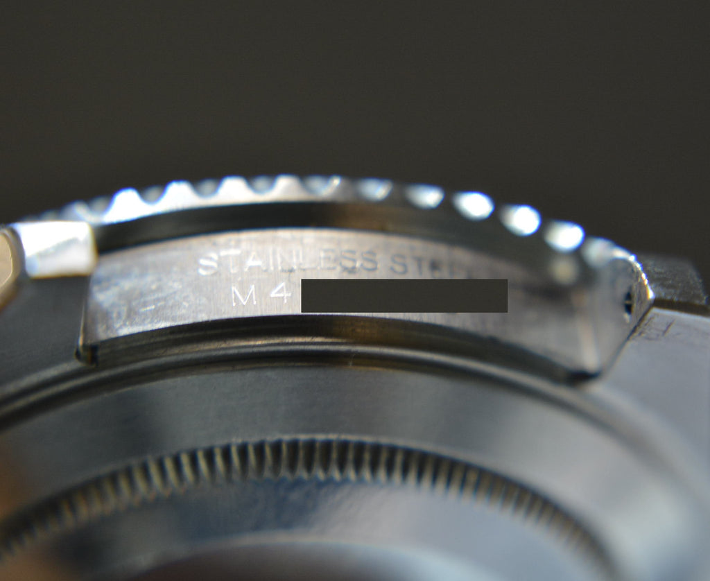 Rolex Submariner 16610LV Anniversary Engraved – unpolished Double Serial