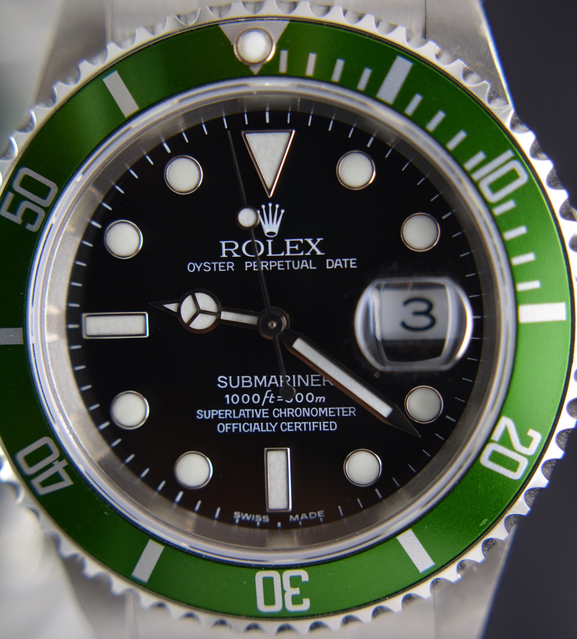 Rolex Submariner F 2004 Anniversary Fat Four– FULL SET MK1