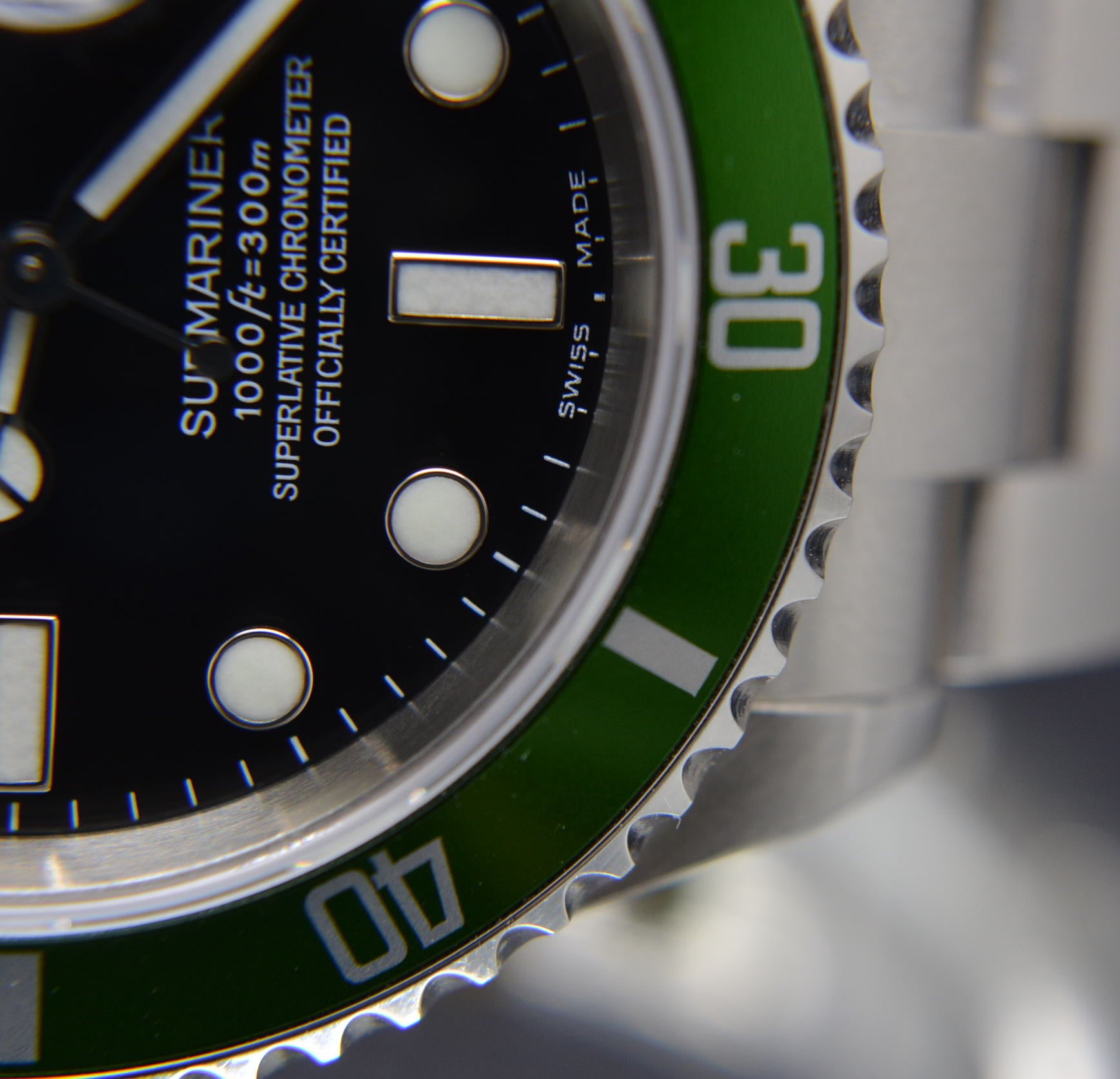 Rolex Submariner F 2004 Anniversary Fat Four– FULL SET MK1