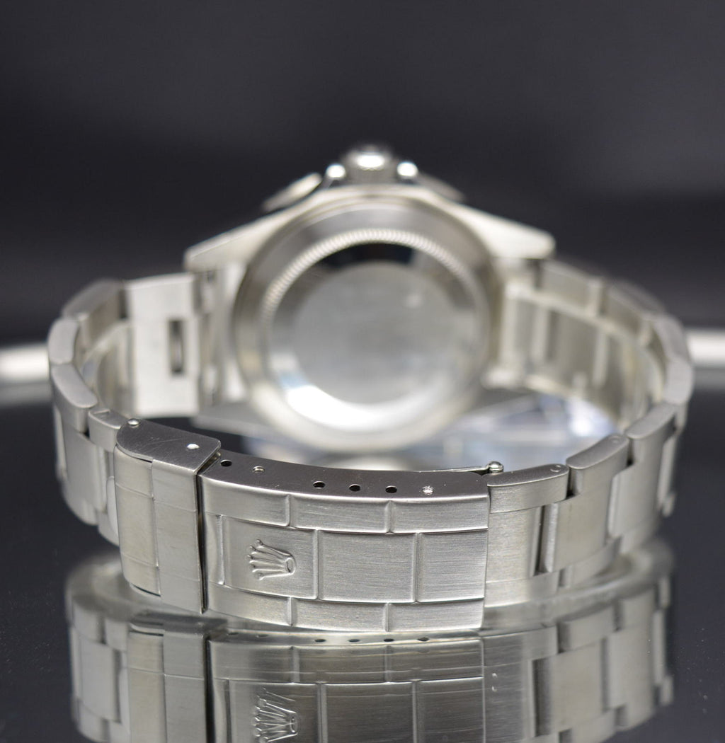 Rolex Submariner 16610LV  Anniversary Engraved FULL SET– unpolished