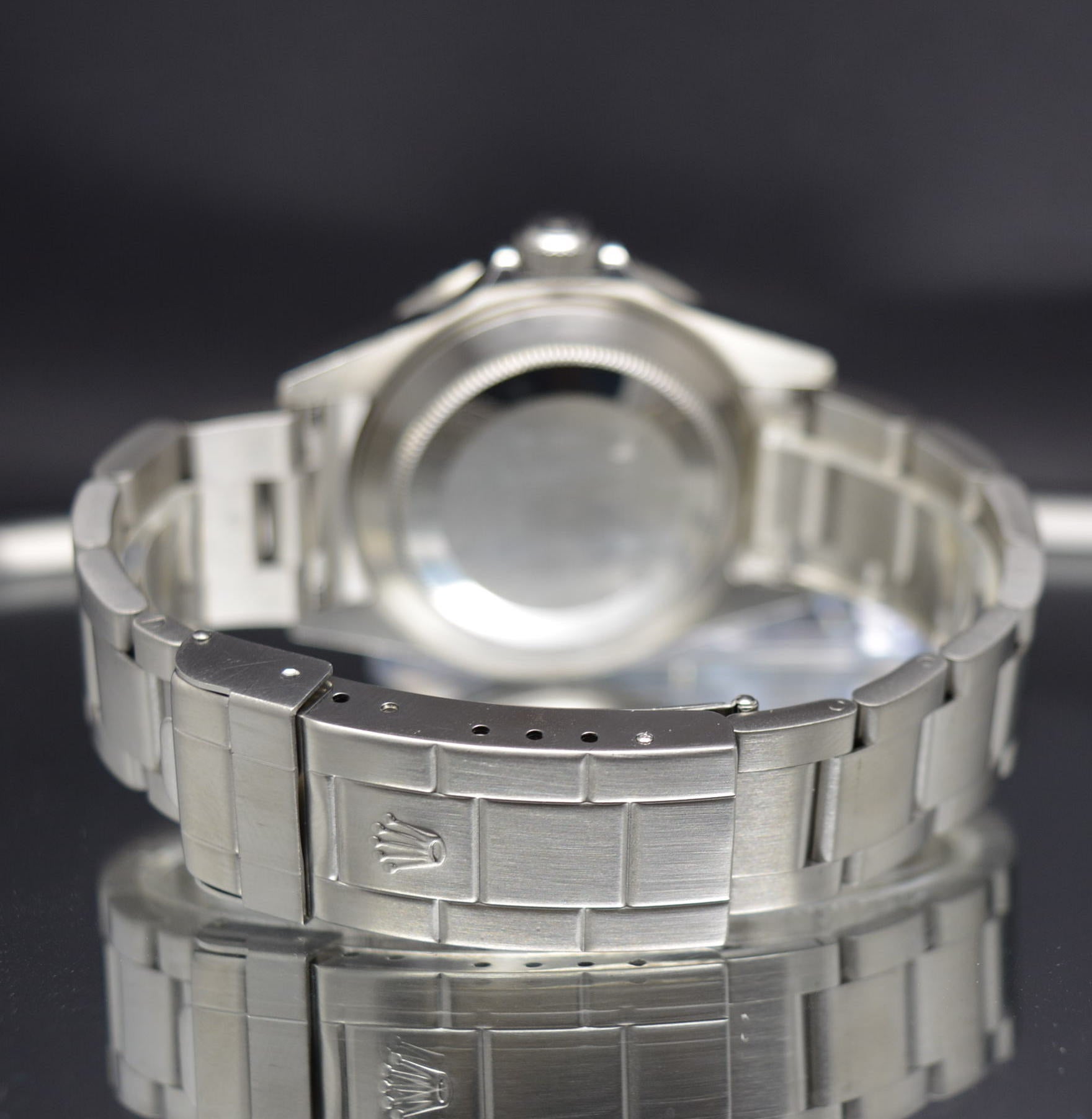 Rolex Submariner 16610LV  Anniversary Engraved FULL SET– unpolished