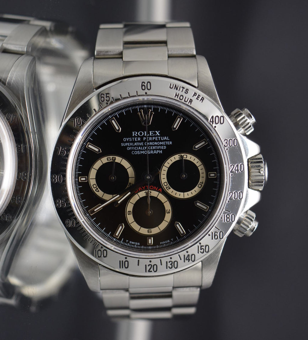 Rolex Dayton Zenith 16520 Patrizzi Dail T Serial Mint Condition