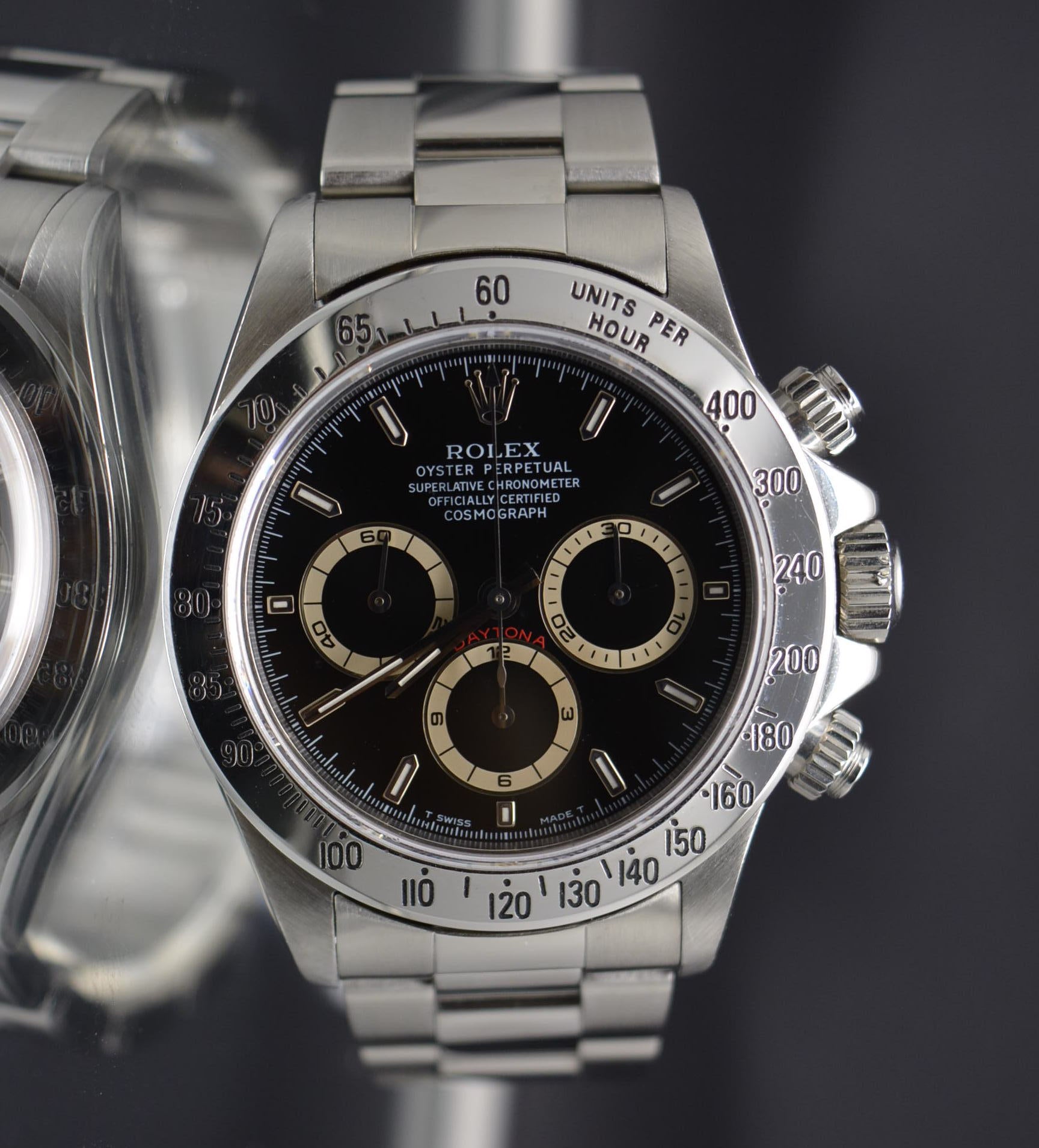 Rolex Dayton Zenith 16520 Patrizzi Dail T Serial Mint Condition