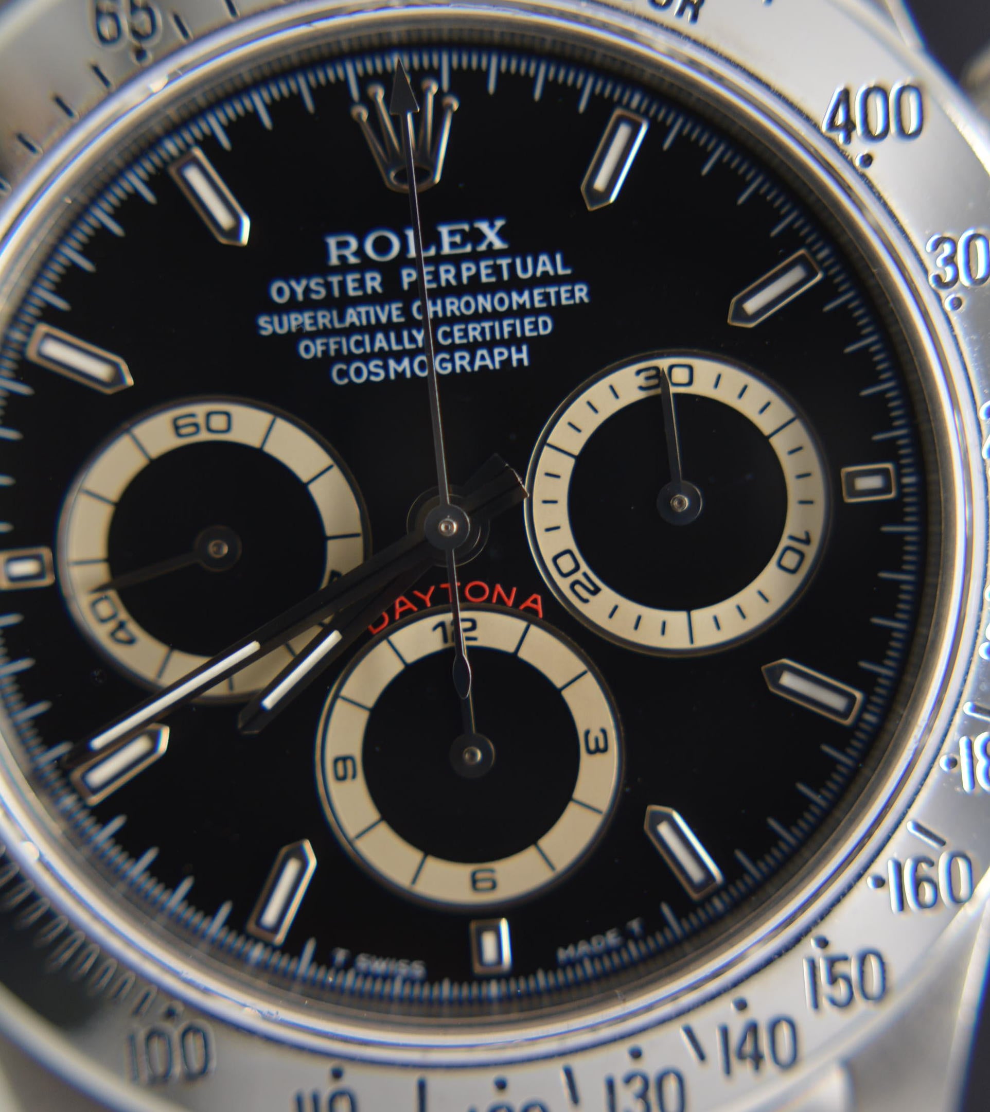 Rolex Dayton Zenith 16520 Patrizzi Dail T Serial Mint Condition