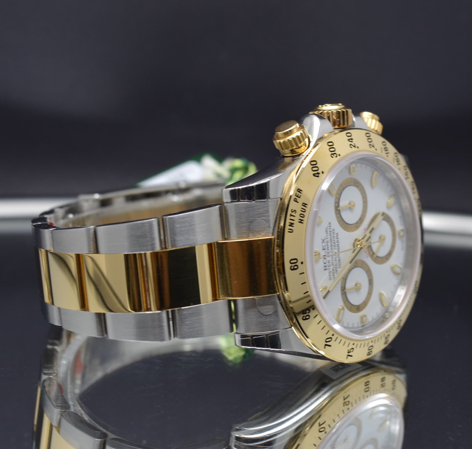 Rolex DAYTON 116523 Steel & 18K Yellow Gold White Dial 2Tone