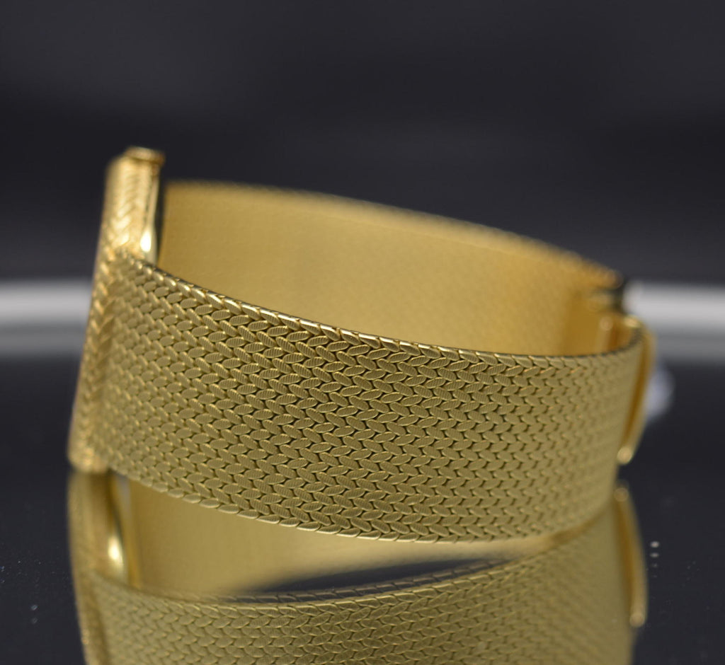 Audemars Piguet Vintage 18k Yellow Gold factory Diamonds Automatic