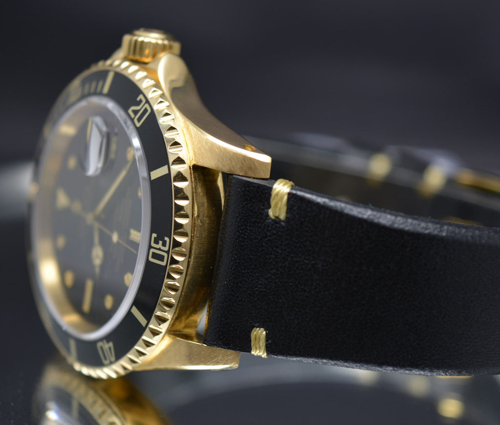 Rolex Submariner 16808 Solid 18k Gold untouched Dial