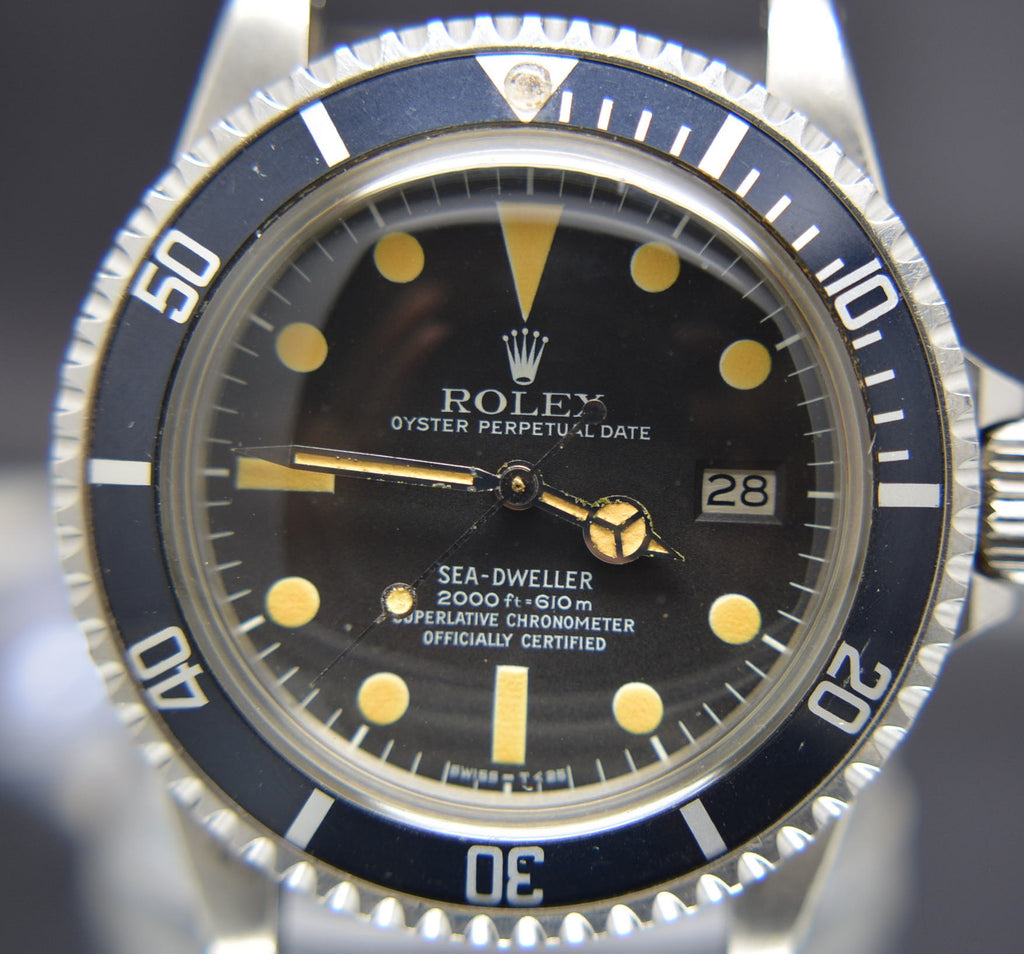 Rolex Sea dweller 1665 Never Polished untouched Dial