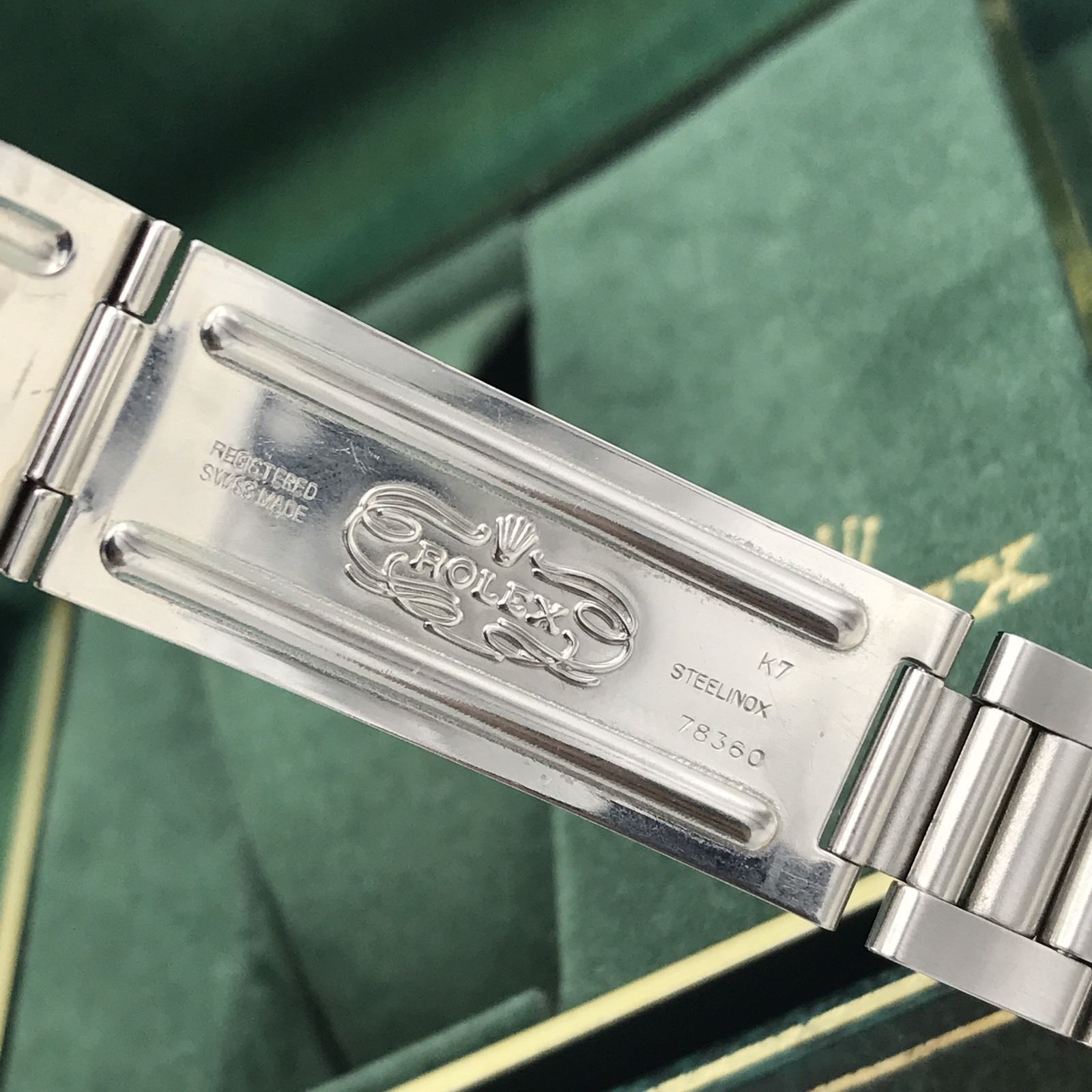 Rolex Explorer II 16550 Original Dial & Hands Full Set 1987 Heavy Patina Papers