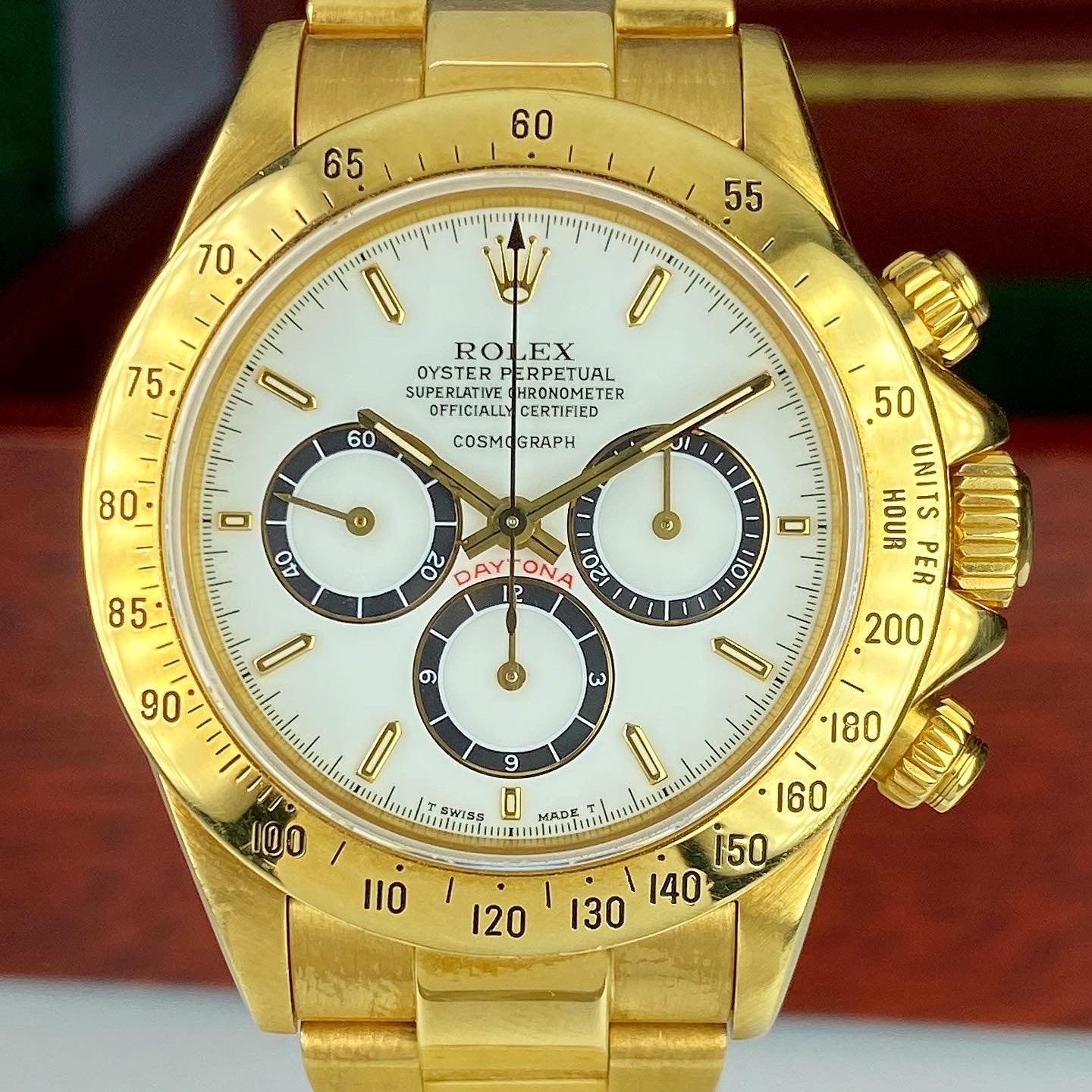 Vintage Rolex Daytona 16528 Porcelain Floating Dial zenith 1988 R Serial