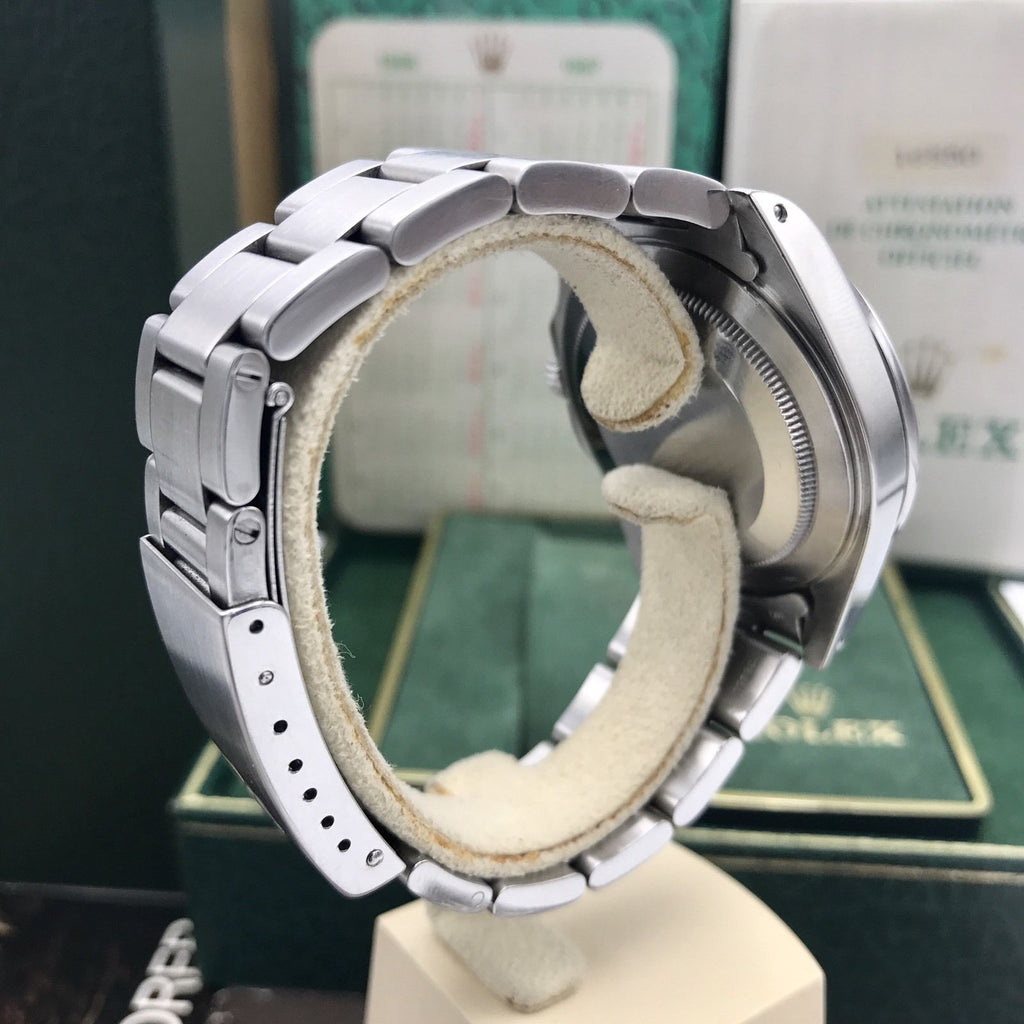 Rolex Explorer II 16550 Original Dial & Hands Full Set 1987 Heavy Patina Papers