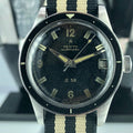 1950’s Rare Vintage Zenith S 58 Diving Milatry With Bakelite Bezel